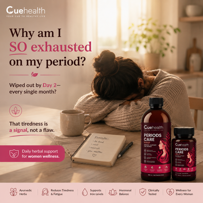 Cuehealth Women's Daily Comfort Ayurvedic Kit - Traditional Tablet & Herbal Syrup Blend