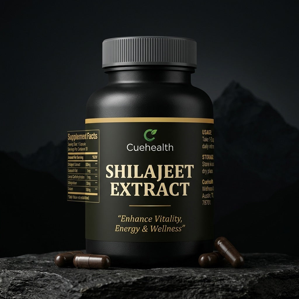 Shilajeet Extract Capsules – Energy, Strength & Vitality Booster