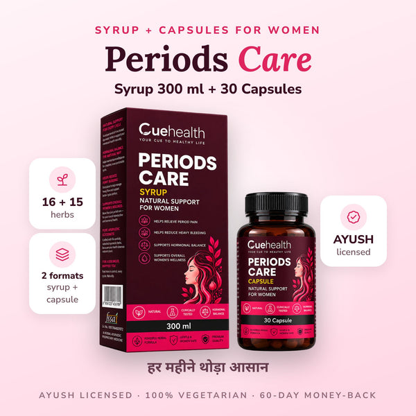 Cuehealth Periods Care Combo for Women