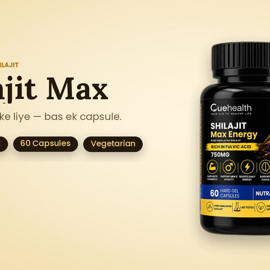 Cuehealth Shilajit Max Capsules - product video