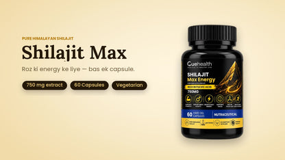 Cuehealth Shilajit Max Capsules - product video